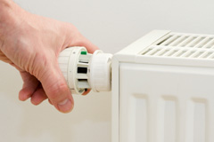 Nuthampstead central heating installation costs